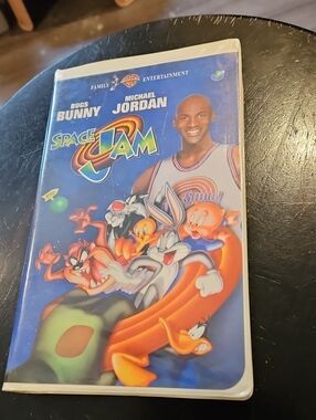 Warner Bros Space Jam VHS Movie Cassette Tape - Used